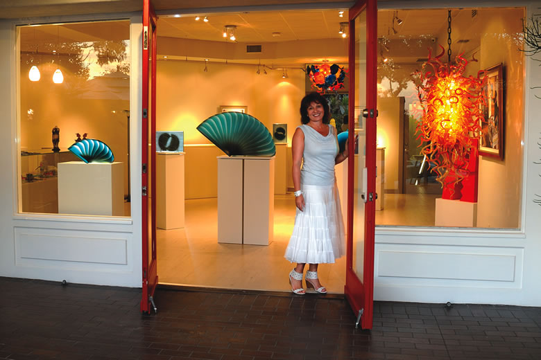 Avran Art & Design gallery owner Marta Juhasz | Photo courtesy of Avran Art & Design