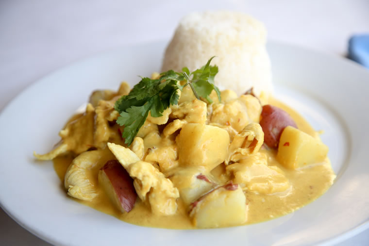 The Famous Yellow curry at Thai Bros. has been a popular dish for 20 years.
