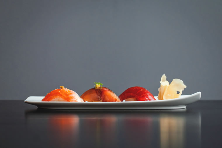 Nigiri available at Ichi Sushi (Photo by Alanna Hale)