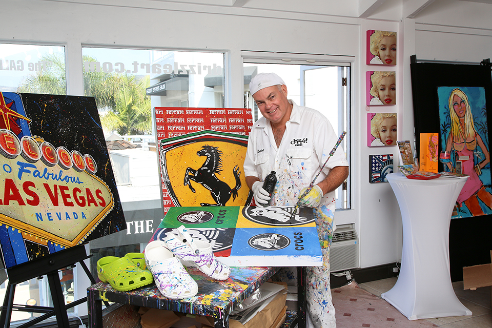 Robert Holton is at the helm of Laguna Beach’s only all pop art gallery.