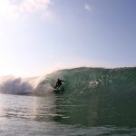 Gary Larson surfing_credit Jared Sislin