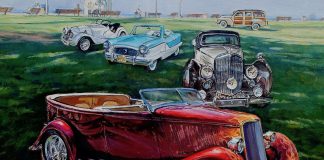 header image of car painting_credit Lisa Mozzini-McDill
