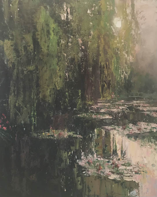 Charles Waren Mundy “Monets Lily Pond, Giverny”