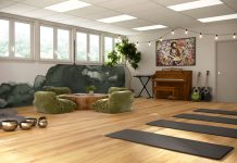 Music/Zen Room renderings-credit Courtesy of Design With Purpose