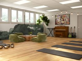 Music/Zen Room renderings-credit Courtesy of Design With Purpose