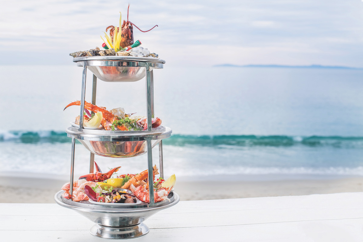 The Driftwood Kitchen Seafood Tower_Anne Watson Photography