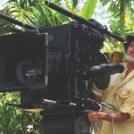 Greg MacGillivray in West Papua with Solido IMAX 3D camera header