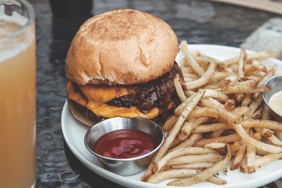 Ahba Burger and fries | Photo by Kailee Walters