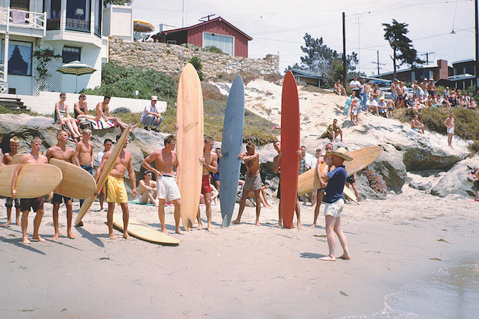 The first Brooks Street Surfing Classic in 1955_credit Surfing Heritage and Culture Center/Dick Metz Collection/shacc.org