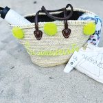 Custom-made straw beach bag_Andréa Bernholtz