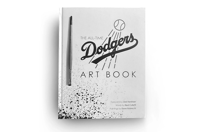 Sports Enthusiast - The All Time Dodgers Art Book by Dave Hobrecht