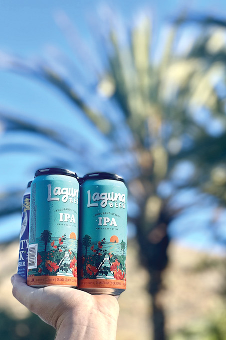 Beer Aficionado - four packs at Laguna Beer_no credit needed