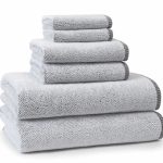 AegeanCharcoal towels from Nuance
